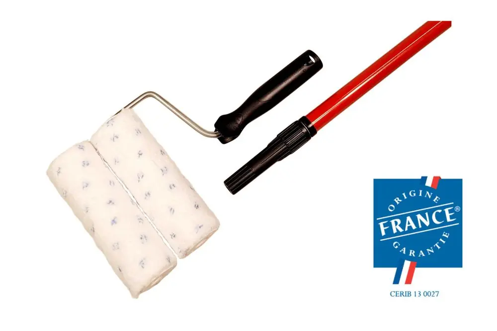 Vente Flash Rouleau à peindre + Manchon L180 mm + Perche spécial peinture Satin SAVY