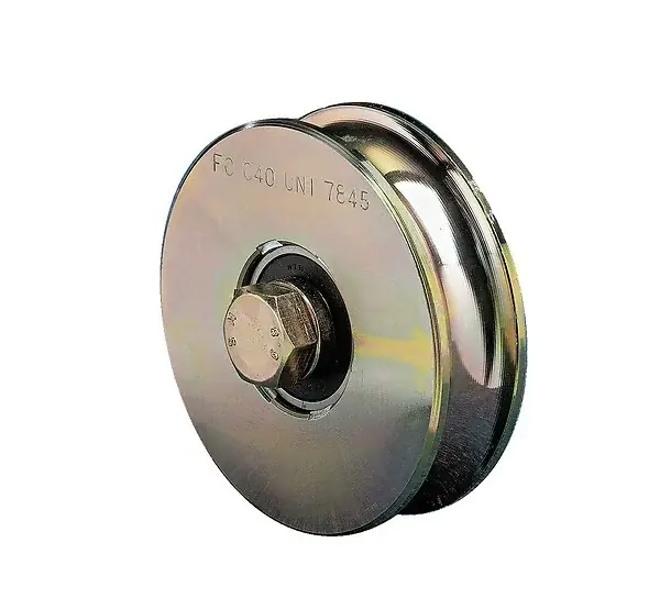 Meilleur Choix Roue gorge ronde 2 roulements 120mm R20 - COMUNELLO - 315-120 FAAC COMUNELLO
