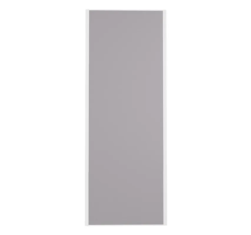 Prix Cassé Porte de placard Gris Profil blanc H 248,5 x L 62,2 cm YNGENIO