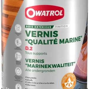 Populaire Vernis D.2 Qualité Marine 2,5L OWATROL