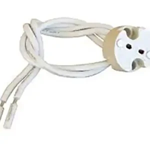 Douille électrique pour ampoule halogène G4 G5 blanc - GEFOM Dernier Modèle