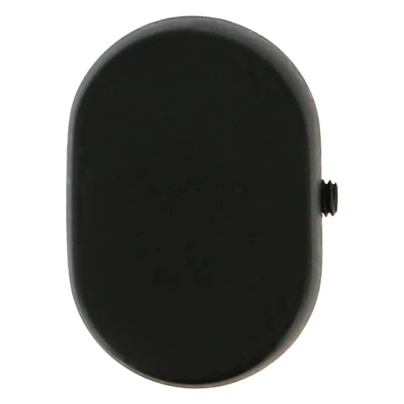 Paiement Sécurisé 2 bouchons en métal pour barre de dressing 30 x 15 mm noir mat MOBOIS