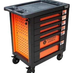 Livraison Express Servante équipée de 143 outils FISCHER DAREX