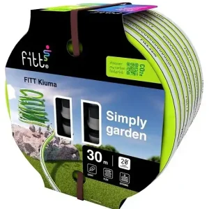 Remise Tuyau d‘arrosage TPE KIUMA Lime - 30m - Diam.13mm FITT