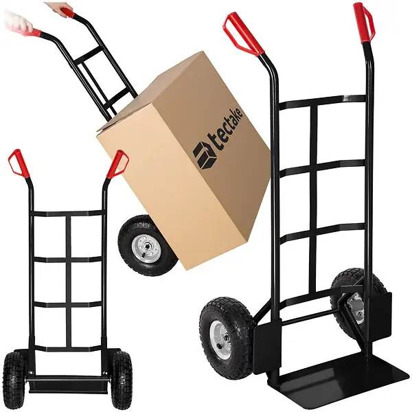 Jusqu'à Épuisement Des Stocks Diable rigide 200 kg noir TECTAKE