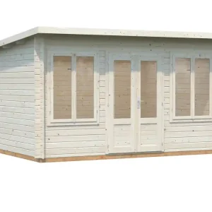 Dernier Modèle Chalet de jardin en bois Lisa - 16,1 m² hors-tout - Livraison à domicile incluse - PALMAKO