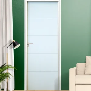 Bloc-porte fin de chantier postformé QUADRIZ H.204 x l.93 cm prépeint poussant droit - SMIS Commande En Gros