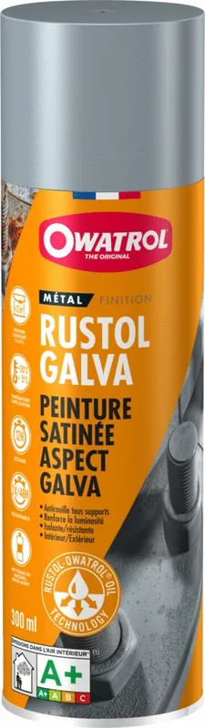 Offre Exclusive Peinture en aérosol galva 300 ml - RUSTOL