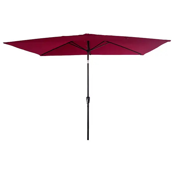 Haute Qualité Parasol droit HAPUNA rectangulaire 2x3m fuchsia HAPPY GARDEN