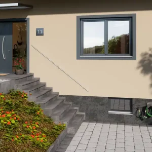 Main courante New Rondo - Aluminium anodisé - L 3,00 m - SOGEM Meilleur Choix