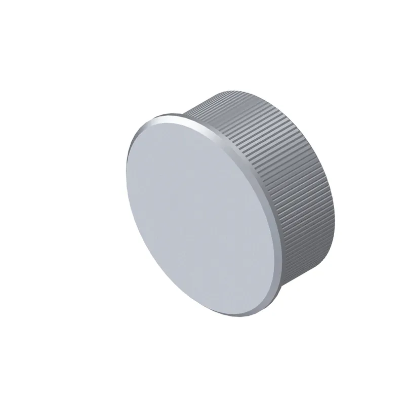 Jusqu'à Épuisement Des Stocks Embouts x2 pour main courante New Rondo - Aluminium anodisé - SOGEM