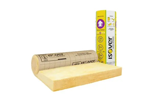 Certifié Rouleau de laine de verre kraft ISOVER GR32 - L.270xl.120cm
