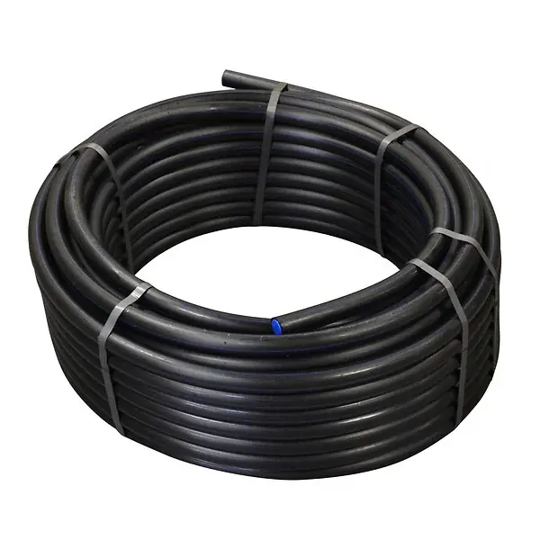 Couronne tuyau - Filet bleu - Polyéthylène - 50m - D25mm - 16bars JARDIBRIC Vente Flash