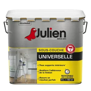 Expédié Aujourd'hui Peinture sous-couche universelle - Blanc - 5L JULIEN