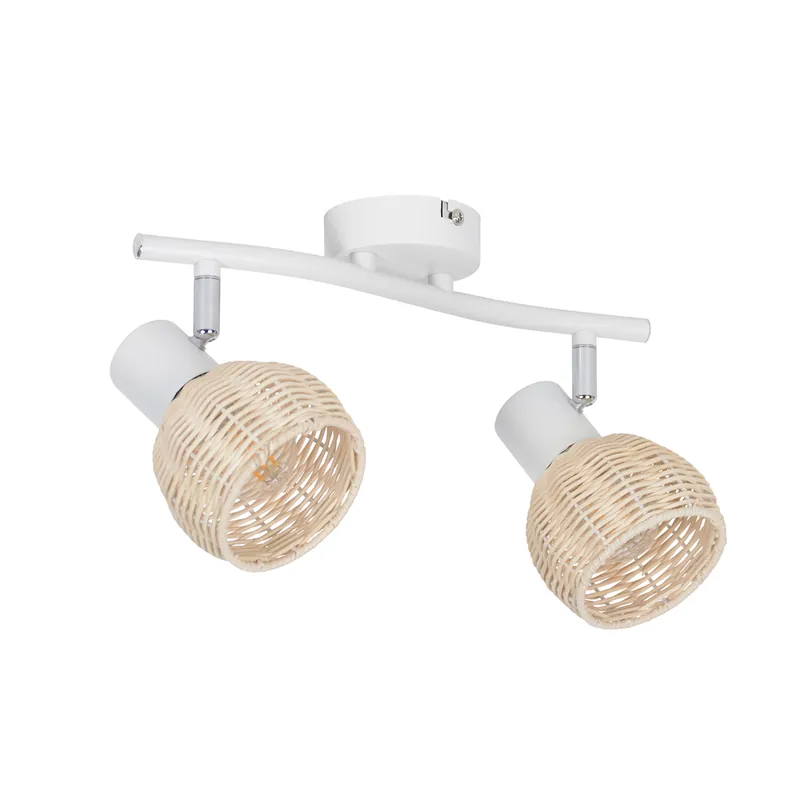 Expédition Rapide Réglette métal naturel E14 2x40W CALANQUES COREP