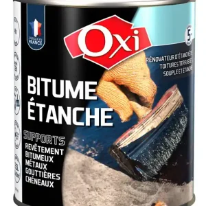Bitume étanche - Noir - 2.5 L OXI Dernière Chance
