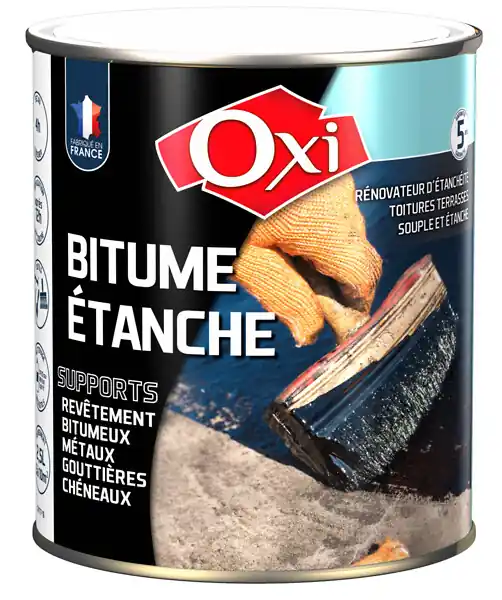 Bitume étanche - Noir - 2.5 L OXI Dernière Chance