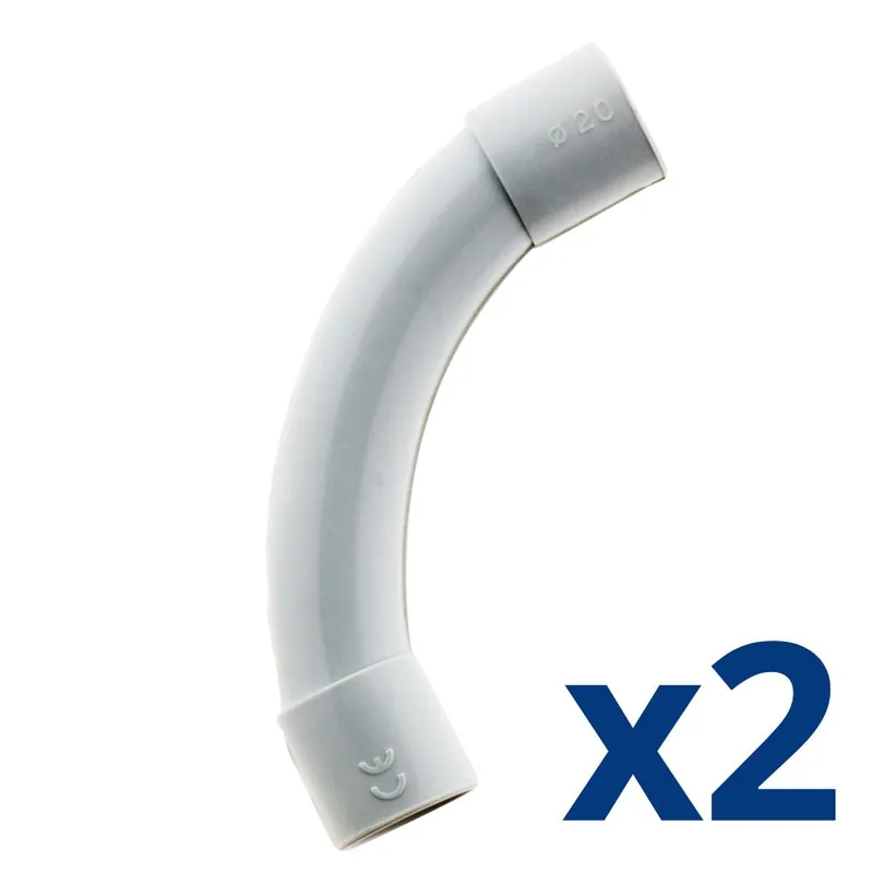 Affaire À Saisir 2 coudes grand rayon IRL diamètre 20 mm - ZENITECH
