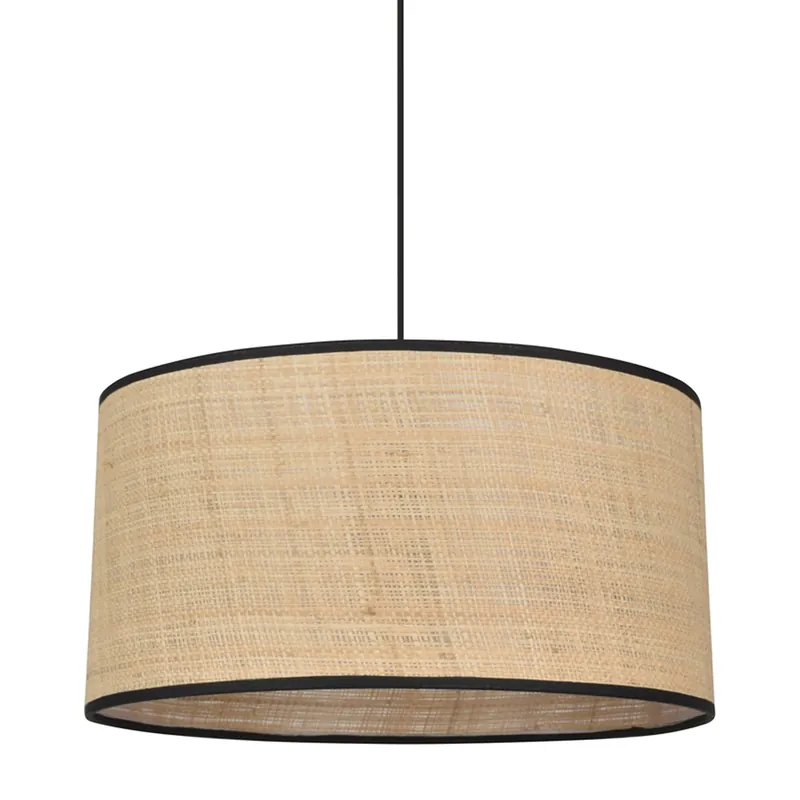 Prix Choc Suspension raphia E27 100W Ø38 cm RAPHIA - COREP