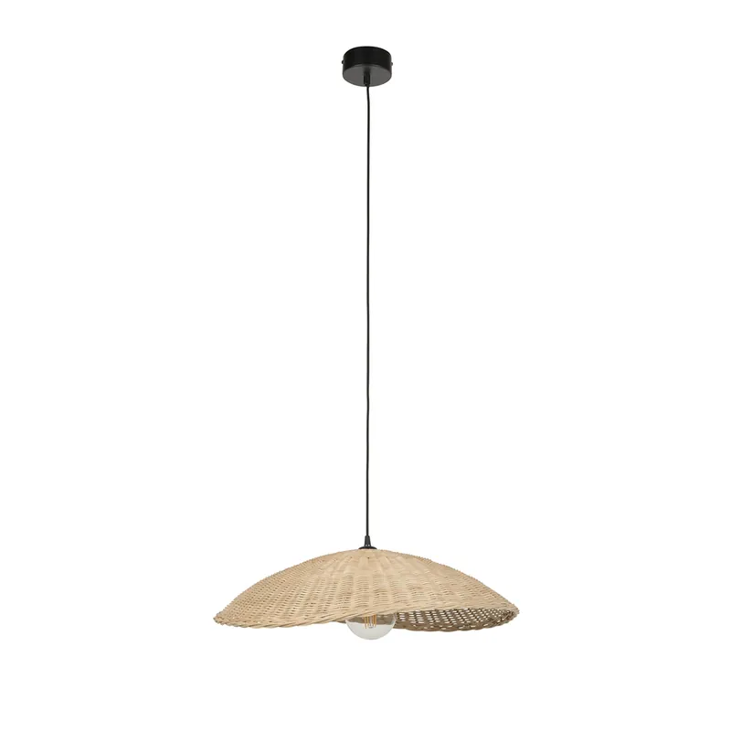 Retour Gratuit Suspension rotin E27 60W Ø56 cm CALANQUES - COREP