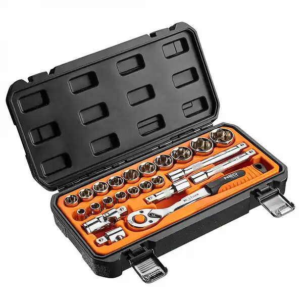 Usine Directe Clés à douille 1/2 NEO TOOLS 08-694 ensemble de 23 pièces