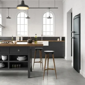 Sol PVC décor pierre blanche lumière volcanique BOOSTER rouleau de 2m vendu au m² GERFLOR Prix Cassé