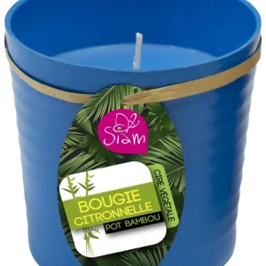 Vente Flash Bougie à la citronnelle écologique répulsif extérieur anti-moustique Ushuaia - SIAM