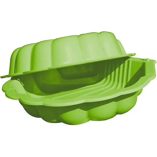 Bac à sable coquillage - Vert - H.20xL.156xP.87cm SOULET Vente Flash