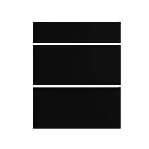 Produit De Marque Façade de tiroir de cuisine Louna - Noir mat - L60cm GRUPOALVIC