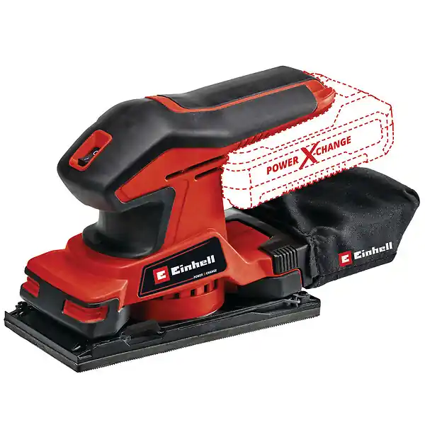 Retour Gratuit Ponceuse vibrante sans fil - 18V - 24000 tr/min EINHELL