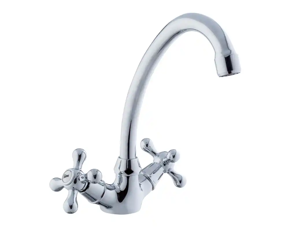 Robinet de salle de bain Chrome 1900 - ESSEBAGNO Authentique