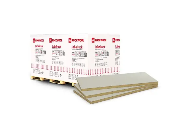 Commande En Gros Doublage laine de roche - 2500x1200mm - Épaisseur 50mm ROCKWOOL