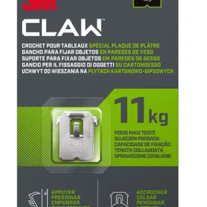 Crochets Claw pour plaques de plâtre 11 kg par 2 3M Promotion