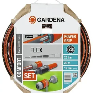 Acheter En Ligne Batterie de tuyau Flex - Diam.15mm - 20m GARDENA