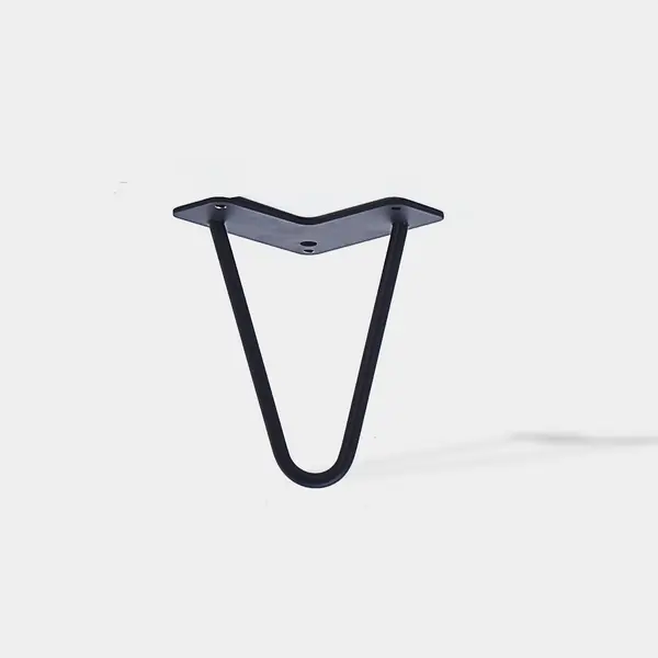 Must-Have Pied métal filaire 160 mm noir MOTTEZ