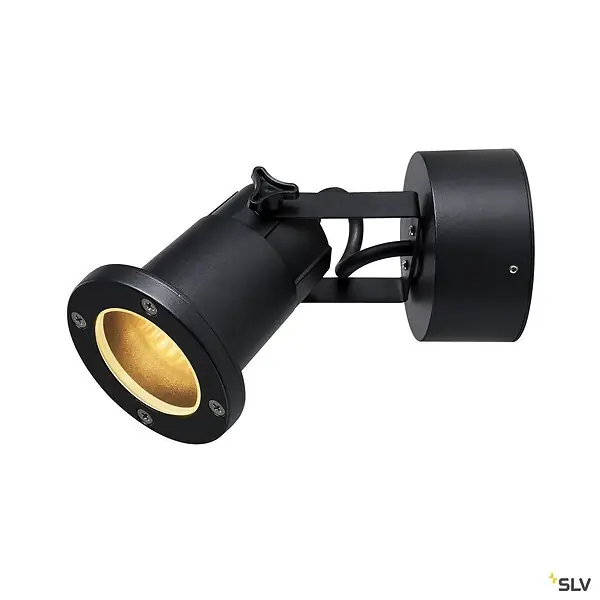 Bon Marché Applique et plafonnier extérieur SLV NAUTILUS 25, noir, GU10, 11W max, IP54