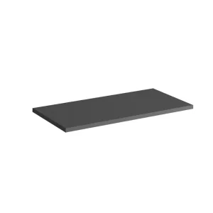 Tablette décorative Mallorca gris plomb mat 60 x 30 cm OFITRES Achat Immédiat