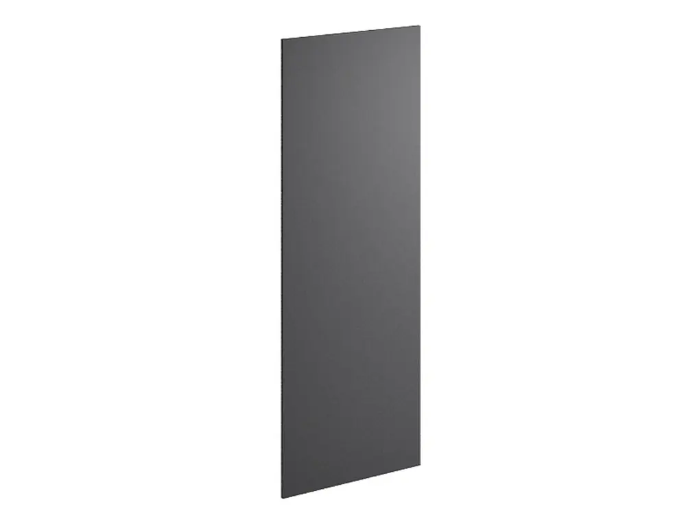 Réduction Façade dos pour meuble de cuisine Mallorca gris plomb mat 85 x 240 cm OFITRES