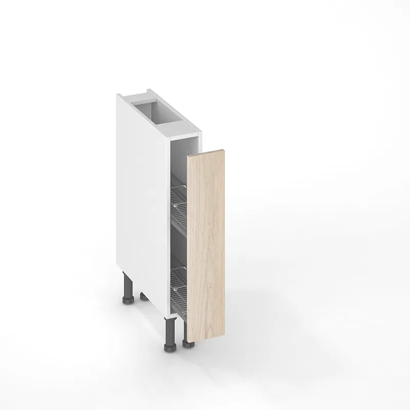 Façade effet bois blanchi pour meuble range-épices Nature rosales-01 70 x 15 cm OFITRES Meilleure Vente