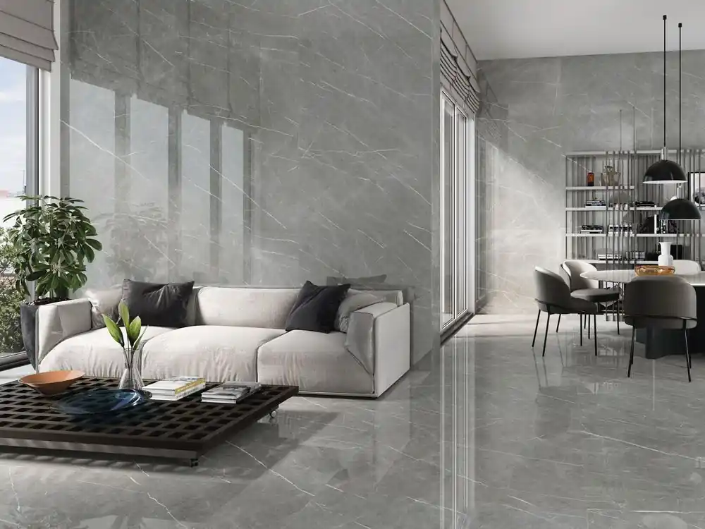 Commande En Gros Faïence blanche murale intérieur effet marbre noir ETERNAL ép 9 mm 30 x 60 cm rectifié paquet de 1,26 m² BALDOCER