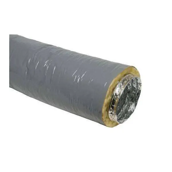Conduit souple Algaine isolée Aldes - Longueur 6m - Ø80mm Usine Directe