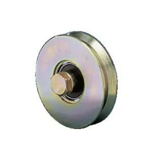 Galet à 2 roulements gorge Y 120mm charge 420kg - FRATELLI COMUNELLO - 307Y-120 FAAC COMUNELLO Dernier Modèle