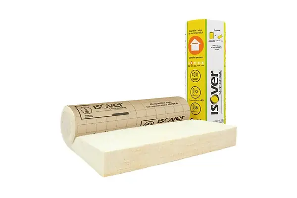 Rouleau laine de verre - 300mm - L.2.6xl.1.2m ISOVER Populaire