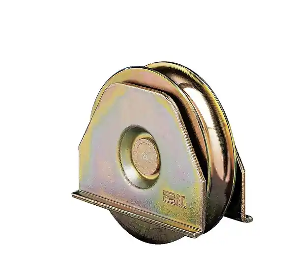 Haute Qualité Roue avec plaque gorge V 140mm - FRATELLI COMUNELLO - 330V-140 FAAC COMUNELLO