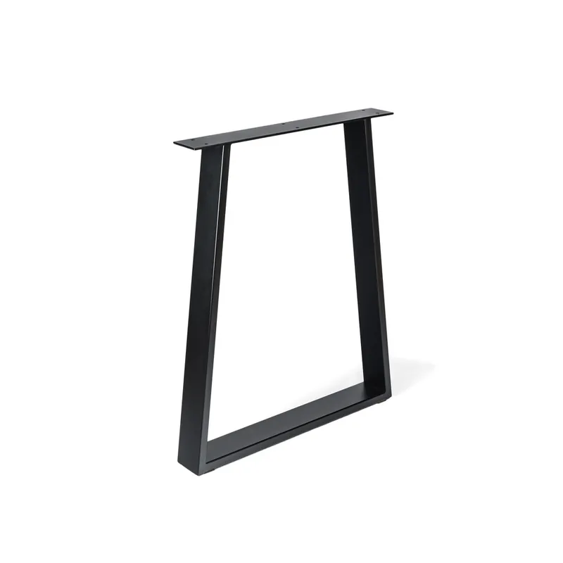 Pied xxl trapèze 80 x 710 x 580 mm métal noir REI Commander Maintenant