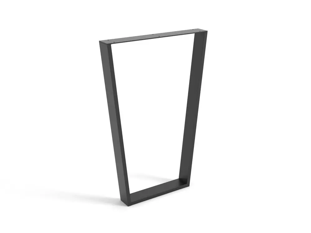Certifié Pied de table Peztra 580 x 870 x 80 mm métal noir REI
