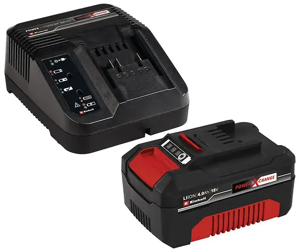 Kit batterie et chargeur Power X-Change - 18V 4,0 Ah EINHELL Meilleur Prix