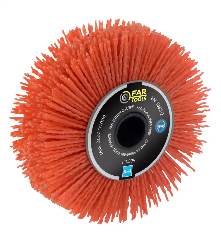 Prix Bas Brosse de précision nylon de 120 mm de diamètre FARTOOLS