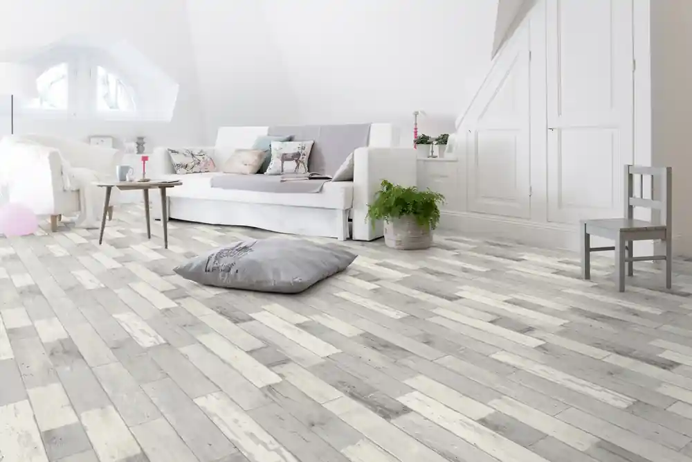 Réduction Sol PVC décor bois vieilli Fisherman Washed rouleau largeur 2m vendu au m² GERFLOR