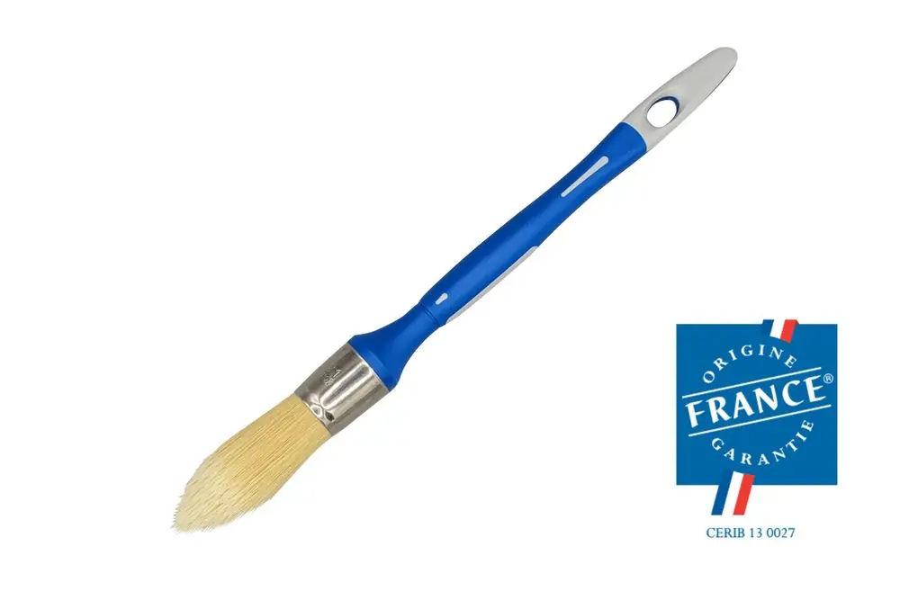 Prix Choc Pinceau à rechampir bi-matière toute peinture N°4 diamètre 25mm SAVY